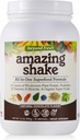 Jenseits frischen erstaunlichen Shake, Superfood-Formel, Pflanzenprotein basiert, Low Net Carbs, Wholefood Protein, Meal Replacement, Natural Chocolate Flavor, 999 Gramm, Weiß