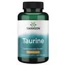 Swanson Taurine - Aminosäure-Ergänzung Energieproduktion & Elektrolyt Balance - Natürliche Formel Unterstützung Herz Gesundheit & Wellness - (100 Kapseln, jeweils 500mg)