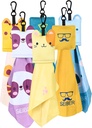 SEIBER Gläser Reinigungsdecke,Mikrofaser Reinigungstücher,Eyeglasses Clean Cloths,Glas Reinigungstücher für Gläser Sonnenbrillen Linsen Kamera Handy-Bildschirme (6 Pack)