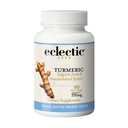 ECLECTIC INSTITUTE Raw Freeze-Dried Turmeric | US Grown | Vegetarisch, Non-GMO, Gluten Free | 90 CT (395 mg)