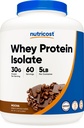 Nutricost Whey Protein Isolate (Mocha) 5LBS - Gluten Free & Non OGM