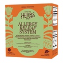 Herbs Etc. Allergy ReLeaf System - Seasonal Discomfort Supplement - Bietet Unterstützung für Niesen und juckende Augen - Unterstützt Sinus Funktion - 60 Softgels, 60 Tabletten (60 Servietten)