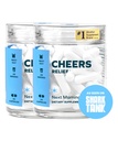 Cheers Relief | Next Morning Aid with Ginger + White Willow Bark | Fühlen Sie sich besser nach Trinken | 24 Dosen | Ginger, White Willow Bark, L-Theanine, Koffein