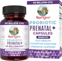 MaryRuth Organics Prenatal Vitamine & Probiotics | 59 Billion CFU | Vitamin D3 & B12 | Eisen | Folat | Selen | Choline | Vegan | Non-GMO | 60 Kapseln