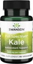 Swanson Full Spectrum Kale 400 Milligramme 60 Veg Kapseln