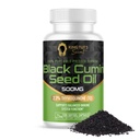KING TUT'S SECRET Black Seed Capsules - 500 mg 100 Softgels - Nigella Sativa Extract, Black Cumin Supplement für Haare, Antioxidans Support, Immunsystem - Halal Black Seed Cumin Öl Kapseln