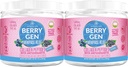Menopause Morning Collagen Powder mit Antioxidantien - 60 Servierungen (2 Packung) - Formuliert mit Typ 1 und 3 Collagen - Energieunterstützung und Entlastung von Störungen - Made in the USA