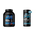 MuscleTech Cell-Tech Creatine Powder & Clear Muscle HMB Supplements, Muskelaufbau und Erholungsgetränk für Männer & Frauen, 6 lbs Powder & 42 Softgels