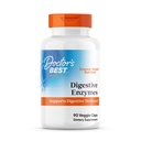 Doctor's Best Digestive Enzymes Supplement for Women & Men - Unterstützt Gut Health, Digestion, & Gesamt Wellness, Formuliert mit Amylase, Super Enzyme Blend for Food Break Down, Non GMO - 90 Veg Caps