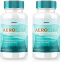 (2 Pack) AeroSlim Kapseln - AeroSlim Nahrungsergänzung für Fortgeschrittene Gewicht Gesundheit, maximale Stärke All-Natur Pillen für Targeting Belly Fat, Gewichtsverlust Formel, Aero Slim (120 Kapseln)