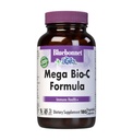 Bluebonnet Nutrition Mega Bio-C Formel Gemüse Kapseln, hohe Potenz gepuffertes Vitamin C, für Immungesundheit, Sojafrei, Glutenfrei, Non-GMO, Kosher, Dairy Free, Vegan, 180 Count
