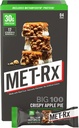 MET-Rx Big 100 Colossal Protein Bars, Crispy Apple Pie Meal Ersatz Bars, 4 Zähler