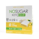 Keine Zucker Keto Bar Snacks - Lemon Meringue Flavor - Low Carb No Sugar Keto Snack Food Bar mit Keto Friendly Macros, 0g Net Carb, 7g Pflanzen basiertes Protein, 8g gesundes Fett, Zuckerfrei (0g) - 12 Bars