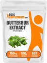 BulkSupplements.com Butterbur Extract Powder - Butterbur Supplements, Antioxidantien Supplement - Vegan & Glutenfrei, 150mg pro Servierung, 100g (3,5 oz) (Pack von 1)
