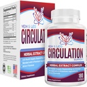 2-Monat: Vein & Leg Zirkulationsergänzung (All-in-1) Gesundheitsunterstützung mit 8 aktiven Inhaltsstoffen | Blutzirkulation Booster Formel | Leg & Vein Ergänzungen | 60-Day Bulk Supply | 180 Kapseln