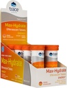 Trace Minerals Max-Hydrate Endurance - Tägliche Energie-Supplement - Elektrolyt-Ergänzung gegen Muskelkrämpfe - Ergänzung zur Hydration - Orange, 10 Tabs (80 Portionen)