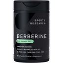 Sportforschung Berberine Supplement mit Kokosöl - Kräuter- und Ayurvedische Stoffwechselunterstützung - Berberine 500mg, 90 Softgels - Glutenfreies, nicht-GMO Berberine Pulver