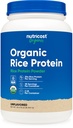 Nutricost Organic Rice Protein Powder (2 LB) - Glutenfrei, Non-GMO (von Brown Rice)