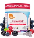 Zahler Kinder Immununterstützung Ergänzung mit Elderberry, Zink und Vitamin C D3 A - Grape Flavored Chewable Tablets - Kosher für Kinder Alter 4 und oben, 60 Zähler