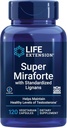 Lebensverlängerung Super Miraforte mit Standardisierte Lignane, chrysin, Nettle Root, Muira puama, Maca, Zink, Fokussierte Formel für Testosteron Vorteile, Vegetarisch, Glutenfrei, Non-GMO, 120 Kapseln