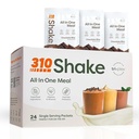 310 Ernährung - All-In-One Meal Ersatz Shake - Neue Formel mit Fiber Rich Vegan Superfood Blend - Natürliche Süßungsmittel - Low Carb Shake, Keto & Paleo Friendly - Glutenfrei - 26 Essential Vitamins & Minerals - Vielfalt Shake Box - Schokolade Glückseligkeit