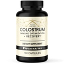 Surthrival: Kolostrum-Pulverkapseln (180 Zähler), Immunoptimierung & Erholung, Nahrungsergänzung, Gutgesundheit, Immununterstützung, Keto Friendly