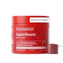 HumanN SuperBeets Beet Root Powder - Non-GMO Beetroot Superfood - Nitric Oxid Ergänzung für Herzgesundheit, Zirkulation & Blutdruck Unterstützung - Schwarze Kirsche, 30 Servierungen