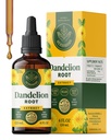 HERBAMAMA gouttes de dandelion - Nettoyer le foie végétal avec l'extrait de racine de dandelion - Supplément de soutien du foie liquide non-OGM, alcool et sans sucre - 56 jours d'approvisionnement