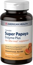 American Health Super Papaya Enzyme Plus - 180 Kautabletten - The After-Meal Supplement - Non-GMO - 60 Portionen