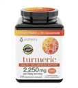 Youtheory Turmeric Curcumin Supplement mit schwarzem Pfeffer BioPerine, Leistungsstarke Antioxidantien Eigenschaften für Gelenk- & Gesunde Entzündung Unterstützung 2250 MG 210 Kapseln