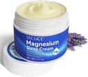 Magnesiumcreme für Füße, Magnesiumöl für Füße, Magnesium Lotion, Magnesiumcreme 3.17 OZ, topisches Magnesium, beruhigt Muskelspannung, Hohe Konzentration Genuine Zechstein Themaale Magnesium Chloride