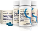 Foster & Thrive Liquid Gel con Naproxen Sodium 220mg NSAID Dolore Riducente Di Fase, 40 Gel, (Pack of 3)