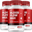 Blood Flow Max Capsule - BloodFlowMax Advanced Formula, BloodFlow Max Extra Strength, Overall Wellness,All-Natural Vitamine, Bewertungen (3 Pack - 180 Kapseln)