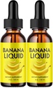 Banana Supplement Liquid Original 60ml Banana Extract Liquid für Damen Gut Health 2 Pack