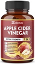 Zolotus 7 in 1 Apfel Apfelessig Kapseln, 3 Monate Versorgung mit Ceylon Cinnamon, Ginger Root, Turmeric, Elderberry für Unterstützt Verdauung, Immun, 90 Kapseln