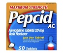 Pepcid AC Säure Reducer Maximale Stärke Tabletten, 100-Count