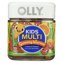 OLLY Kids Multivitamin Gummy Worms, allgemeine Gesundheit und Immununterstützung, Vitamine und Mineralien A, C, D, E, Bs und Zink, Kaubare Ergänzung, Sauer Fruit Punch, 45 Tage Versorgung - 70 Count