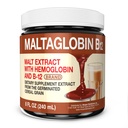 Maltaglobin Vitamin B12 Dietary Supplement, Hemoglobin Support, B12 Vitamins for Energy, 8 fl oz, 1-Pack