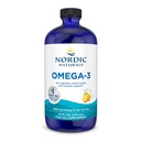 Nordic Naturals Omega-3, Lemon Flavor - 16 oz - 1560 mg Omega-3 - Fischöl - EPA & DHA - Immune Support, Brain & Heart Health, Optimal Wellness - Non-GMO - 96 Portionen