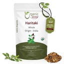Organic Way Haritaki Whole (Chebulic Myrobalan) | Terminalia Chebula (Yellow Myrobalan) | Kosher & USDA Certified | Vegan, Non-GMO & Gluten Free | 100% Raw aus Indien (4 oz - 1/4 lbs)