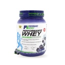 PERFORMANCE INSPIRED Nutrition WHEY Protein Powder – All Natural – 25G Protein – BCAAs – Verdauungsenzyme – Fiber Packed – Blueberry – 2lb