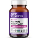 Neues Kapitel, postnatale Vitamine Lactationsergänzung, Komplettes Multivitamin mit fermentiertem Vitamin D3 + B Vitamine, hergestellt mit Bio-Pflanzen und Kräutern, Nicht-GMO-Zutaten, 96 Zähler