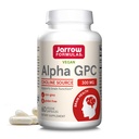 Jarrow Formulas® Alpha GPC, 300mg, Nahrungsergänzung, Brain Health Supplements für Erwachsene, 60 Veggie Kapseln, 30 Tage Versorgung