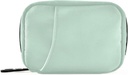 Naanle Pille Box 7 Tage Pille Fall Reise Pille Organizer Tasche mit Reißverschluss Tragbare Wöchentliche Tasche Kompakte Größe für Vitamin-Ergänzungshalter, Solid Color Light Green, 4.6 x 3.14 x 1.88 Zoll, 0.12 Kilogramm