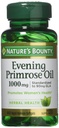 Nature's Bounty Evening Primrose Oil, 1000mg, 180 Softgels (3 X 60 Graf Flaschen)