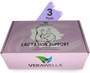 Lactation Support, Infused mit Fenugreek, Fennel & Milk Thistle, Lactation Support für erhöhte Milchversorgung, erhöhen Milchversorgung Stillen Essential, Packung von 3
