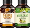 Kurkuma und Amla Kapseln