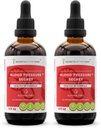 Secrets of the Tribe - Blutdruck Geheimnis, Gesunde Zirkulation Formel, Kräuterergänzung Blend Tropfen Alkoholfreie Flüssigkeit Extrakt (2x4 fl oz)