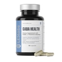 LES Labs GABA Health – Beruhigendes Denken und Entspannen, Stressentlastung, Neurotransmitter-Unterstützung & Tiefschlaf – GABA, Taurine, Passionflower, Skullcap, L-Theanin & Magnesium – Non-GMO Supplement – 90 Kapseln