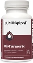 LUMINSPIRED GESUNDHEIT Hohe Absorption Kurkuma-Ergänzung mit schwarzem Pfeffer-Extrakt für Gelenkgesundheit, Antioxidans Unterstützung und Entzündung Entlastung, Vegan, Non-GMO, Glutenfrei - 60 Zähler